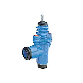 duktiljern pn16 4 1 1 med mm 32 nippel indstiksmuffe med vinkelventil hawle