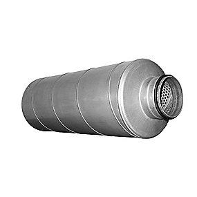 isolering mm 50 med 160x600mm lyddmper altech