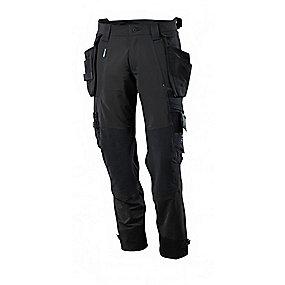 sort 82c51 str hngelomme med buks advanced mascot