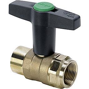 siliciumbronze muffe-muffe 2 1 1 kuglehane easytop viega
