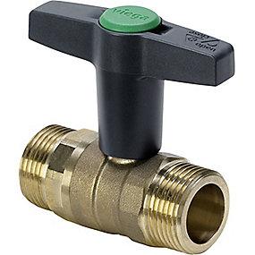 siliciumbronze nippel-nippel 1 kuglehane easytop viega