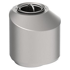 stl rustfrit indstb til udlb 110mm lodret med vandls waterline cher bl
