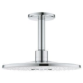 736145004 husk hvid brusearm mm 142 mm 310  hovedbruser rainshower grohe