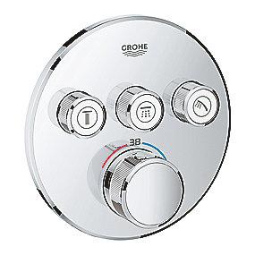 rund indbygning til funktioner 3 termostat smartcontrol grohe