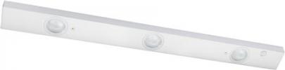 knap off on 3xled armatur underskabs led