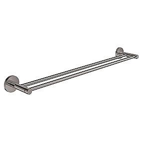graphite hard poleret - 600mm hndkldestang dobbelt essentials grohe