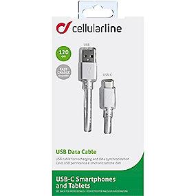charge fast med 2mtr 1 c usb datakabel og oplade- cl