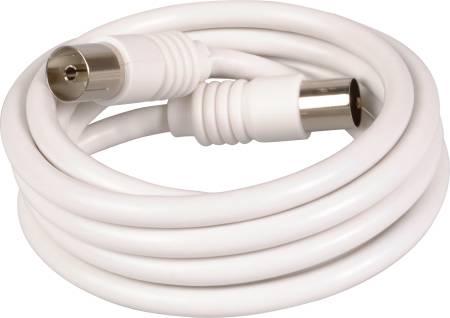 hvid hun han mtr 10 antennekabel frdigmonteret
