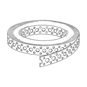 galvaniseret 25x2mm tgb25 bjlebnd