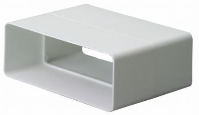 system100 fladkanal f kanalsamler plast