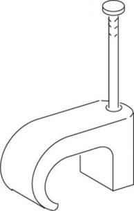 natur 20mm sm oval 2x4 tc kabelclips