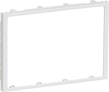 hvid universal modul 2 ramme line clic