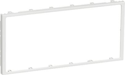hvid universal modul 3 ramme line clic