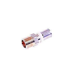 nippel med mm 0 3 x 32 x 1 overgang press alu