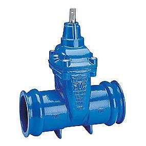 duktiljern pvc-rr for pn16 mm 75 muffer med skydeventil avk