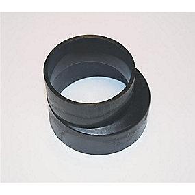 aflb til 56mm 63 reduktion excentrisk pe-hd geberit