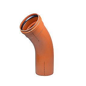 400mm 45 bjning pvc wavin