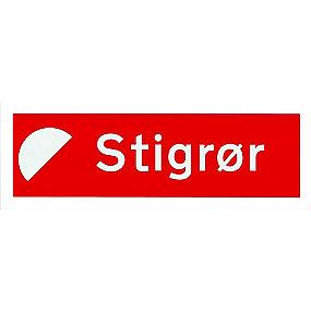 piktogram stigrr plast mm 148x420 stigrr skilt falck