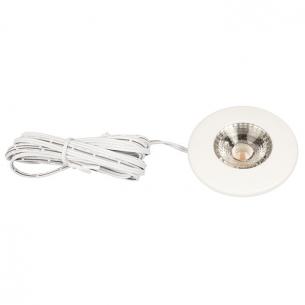 rund hvid mat ip44 250lm ra95 2700k 2w 3 dmpbar 350ma sofia