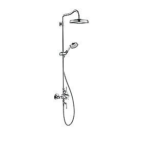 krom vingegreb med showerpipe montreux axor hansgrohe