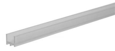 2m 17mm plast u profil