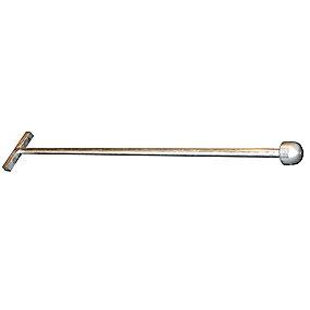 aluminium 120cm a lngde kuglehoved med jordstamper