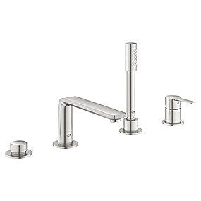 supersteel 4-hul brusekombination badekar new lineare grohe