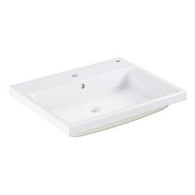 glasering pureguard mm 600 nedfldning til hndvask ceramic cube grohe