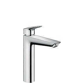 krom bundventil med hndvaskarmatur 190 logis hansgrohe