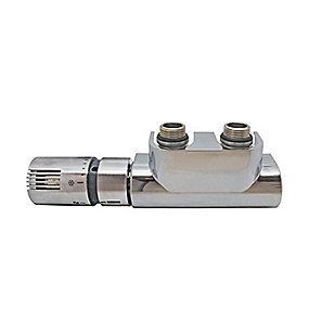 krom venstre 50mm til rumtermostat vinkellbende 2 1 ventilst rum twin kriss