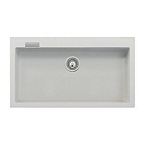 granit hvid underlimning nedfldning til n-100xl 790x500mm kkkenvask alpina primus juvel intra