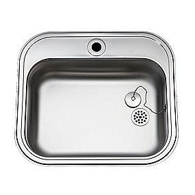 nedfldning til mat bagplade og prop med 480x340mm kkkenvask uni