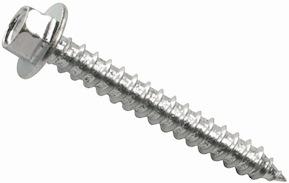 100st 5x40mm 6 flange med byggeskrue
