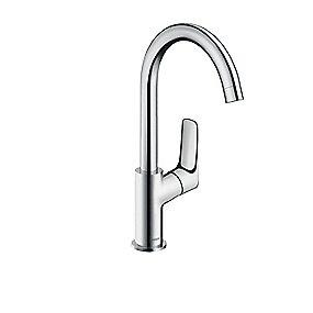 krom bundventil svingtud med hndvaskarmatur 210 logis hansgrohe
