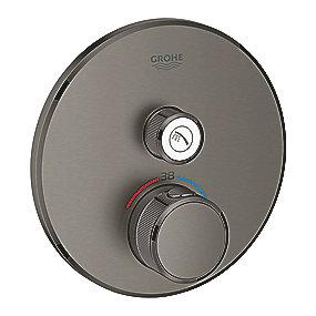 graphite hard brstet ventil 1 indbygning til 1sc termostatarmatur smartcontrol grohtherm grohe