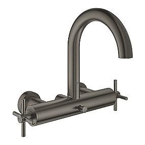 graphite hard brstet brusearmatur kar- new atrio grohe