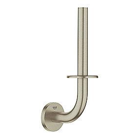 nikkel brstet toiletrulleholder reserve essentials grohe