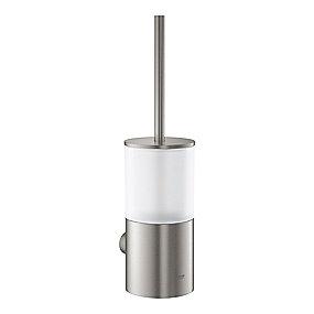 supersteel metalm glas materiale holder toiletbrste toiletbrste new atrio grohe