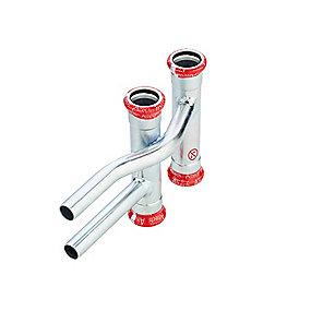 m-bakke varmesystemer til 18-15mm kryds press fz