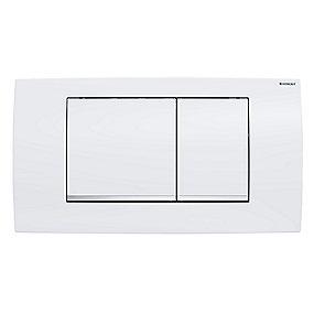 hvid alpin - betjeningsplade 30 twinline geberit