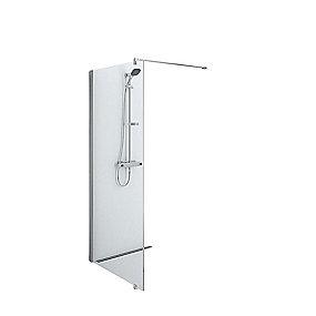 mm 800 profil alu og glas hrdet klart brusevg fast sfnk space if