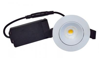 hvid mat 85mm 95 cri lumen 340 4000k 5w led profile low velia - nordtronic