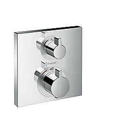 krom udtag 2 til afsprring med indbygning til eco termostatarmatur square hansgrohe