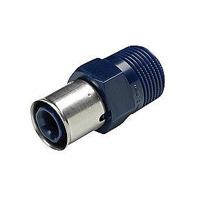 u-bakker til kun nippel med overgang 2 1 1 x mm 50 press k1 tigris wavin