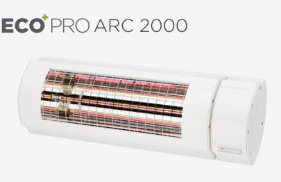 model 2019 forbedret ny hvid - varmeregulering trinls med arc pro 2000eco solamagic