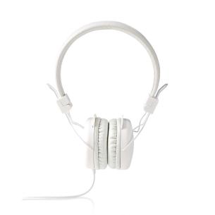 hvid m 20 1 kabellngde mm 5 3 hovedtelefoner on-ear kablede nedis