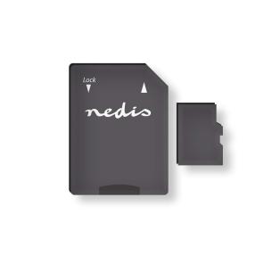 inkluderet adapter sd uhs-i s mb 45 hastighed ls s mb 90 skrivehastighed gb 64 microsdxc hukommelseskort nedis
