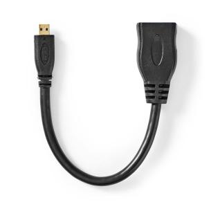 plastikpose sort pvc runde m 20 0 gbps 2 10 30hz 4k stik hdmi stik hdmi ethernet med kabel hdmi speed high
