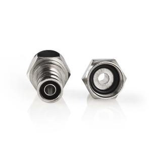 box window stk 2 slv kobber mm 0 7 kabeldiameter til sl ohm 75 nikkelplateret han lige f-connector