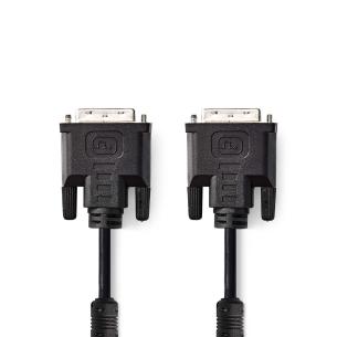 plastikpose sort pvc m 00 2 nikkelplateret 2560x1600 han 5-pin 24 dvi-i han 5-pin 24 dvi-i dvi-kabel